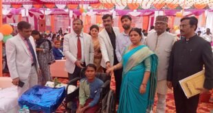 बृहद/ मेगा शिविर का हुआ आयोजन:जिला जज-डीएम व एसपी ने किया शुभारंभ, दिव्यांगों को मिलीं ट्राई साइकिलें*